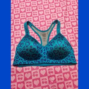 Victorias Secret Blue Yoga Sports Bra